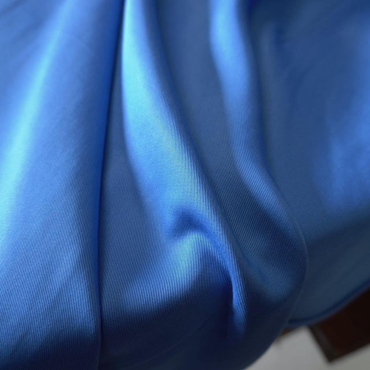 Sand Washed Lyocell Twill – Indigo Blue