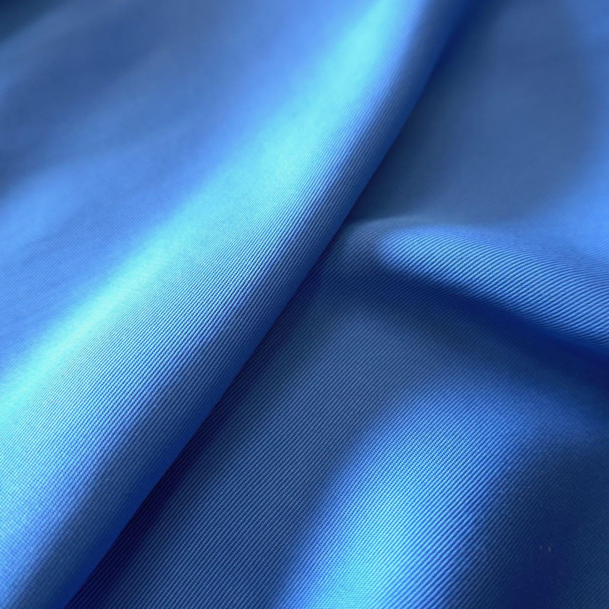 Sand Washed Lyocell Twill – Indigo Blue