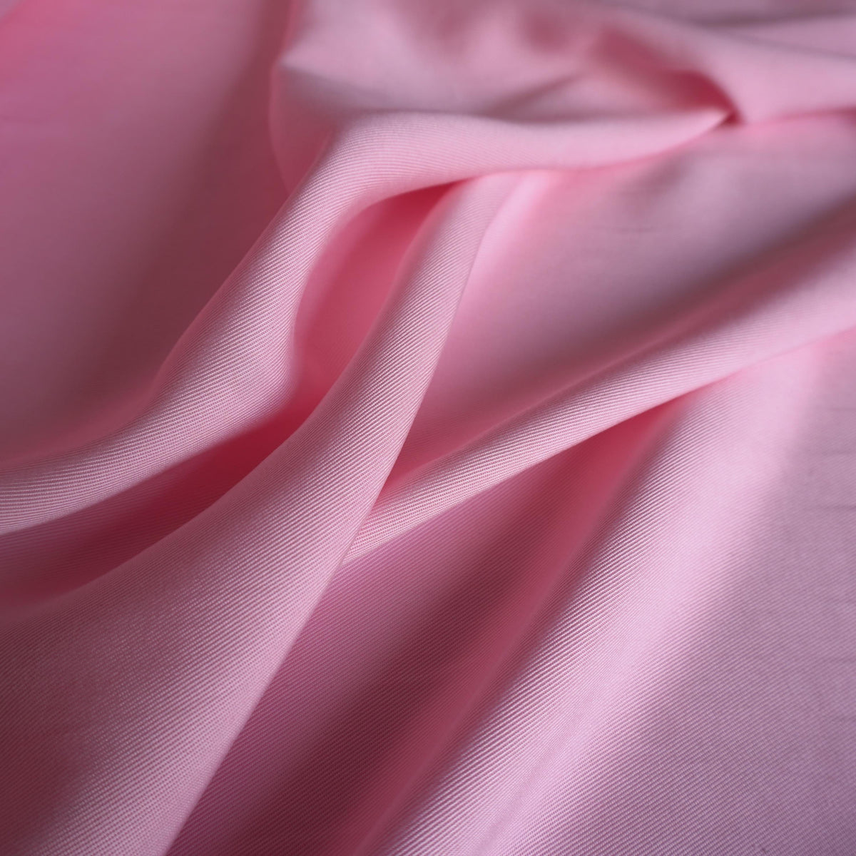 Sand Washed Lyocell Twill fabric - Pale Pink