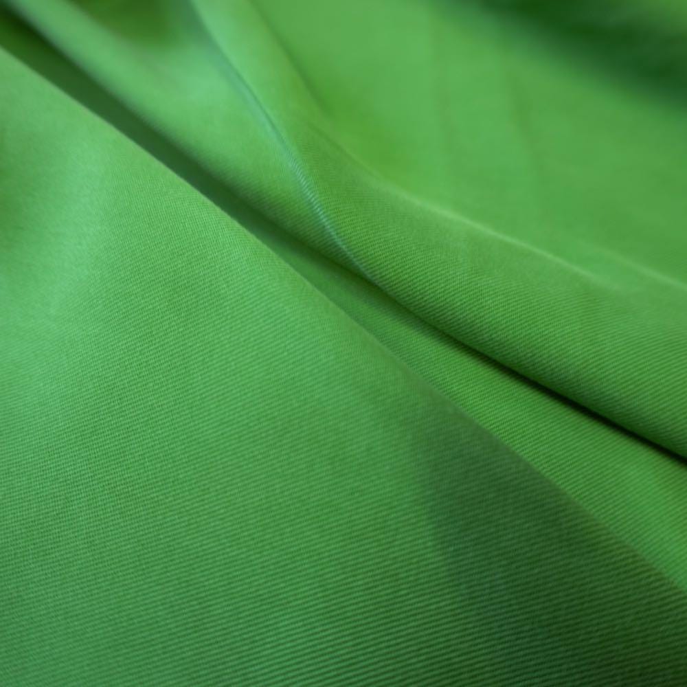 Sand Washed Lyocell Twill fabric - Green