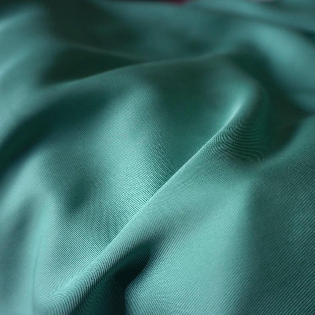 Sand Washed Lyocell Twill fabric - Aqua