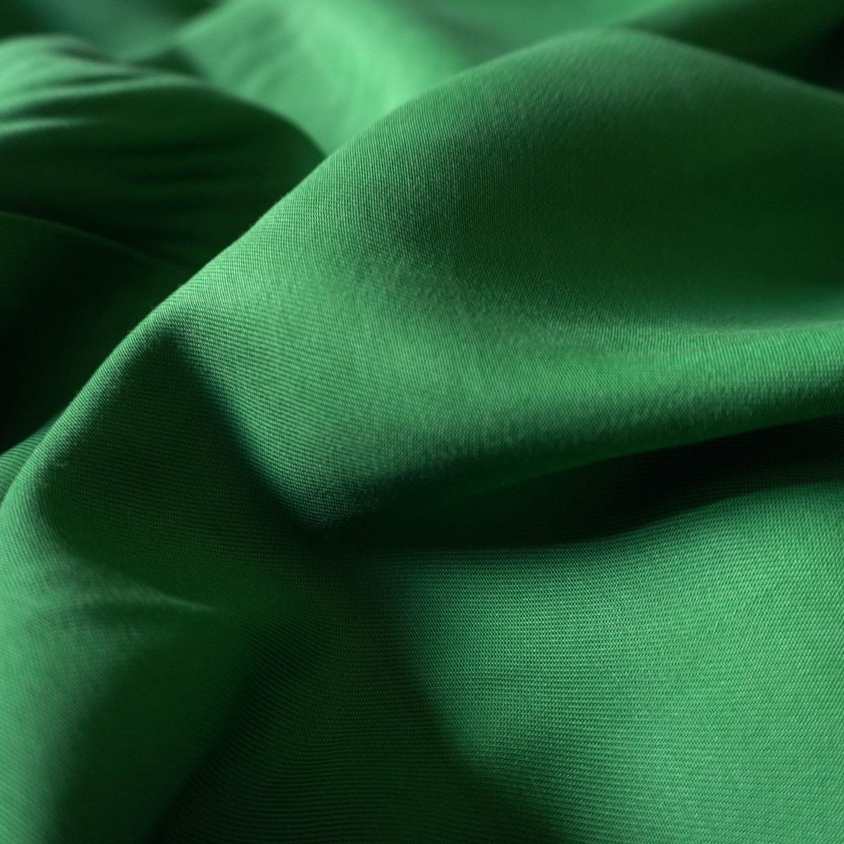 Sand Washed Lyocell Twill fabric - Green