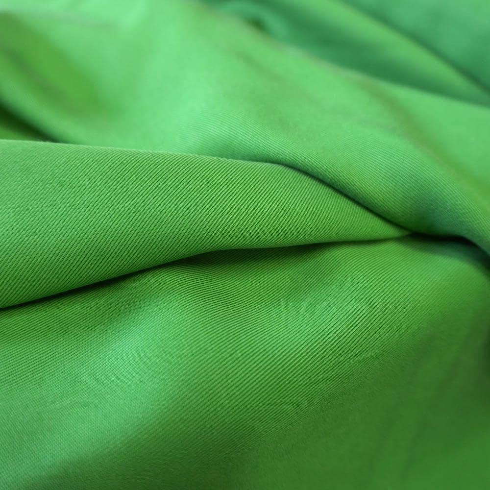Sand Washed Lyocell Twill fabric - Green