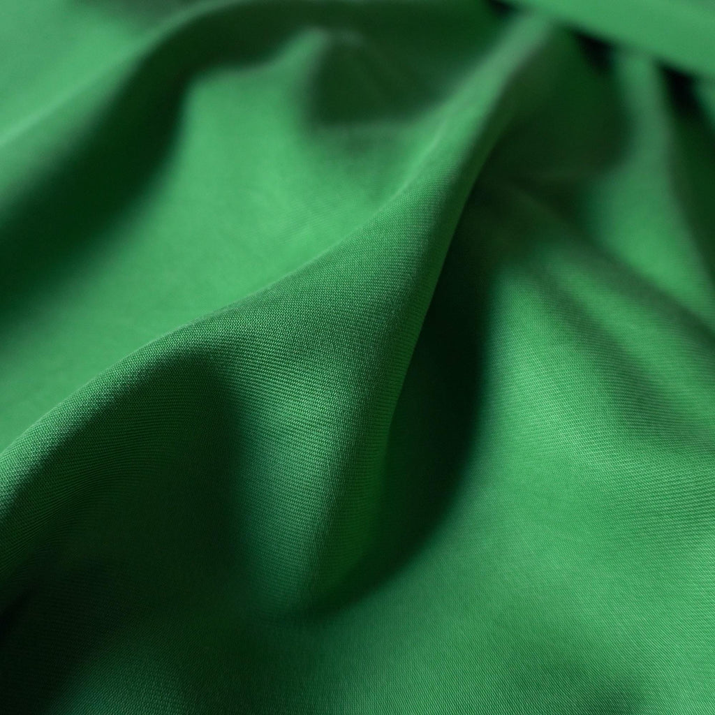 Sand Washed Lyocell Twill fabric - Green