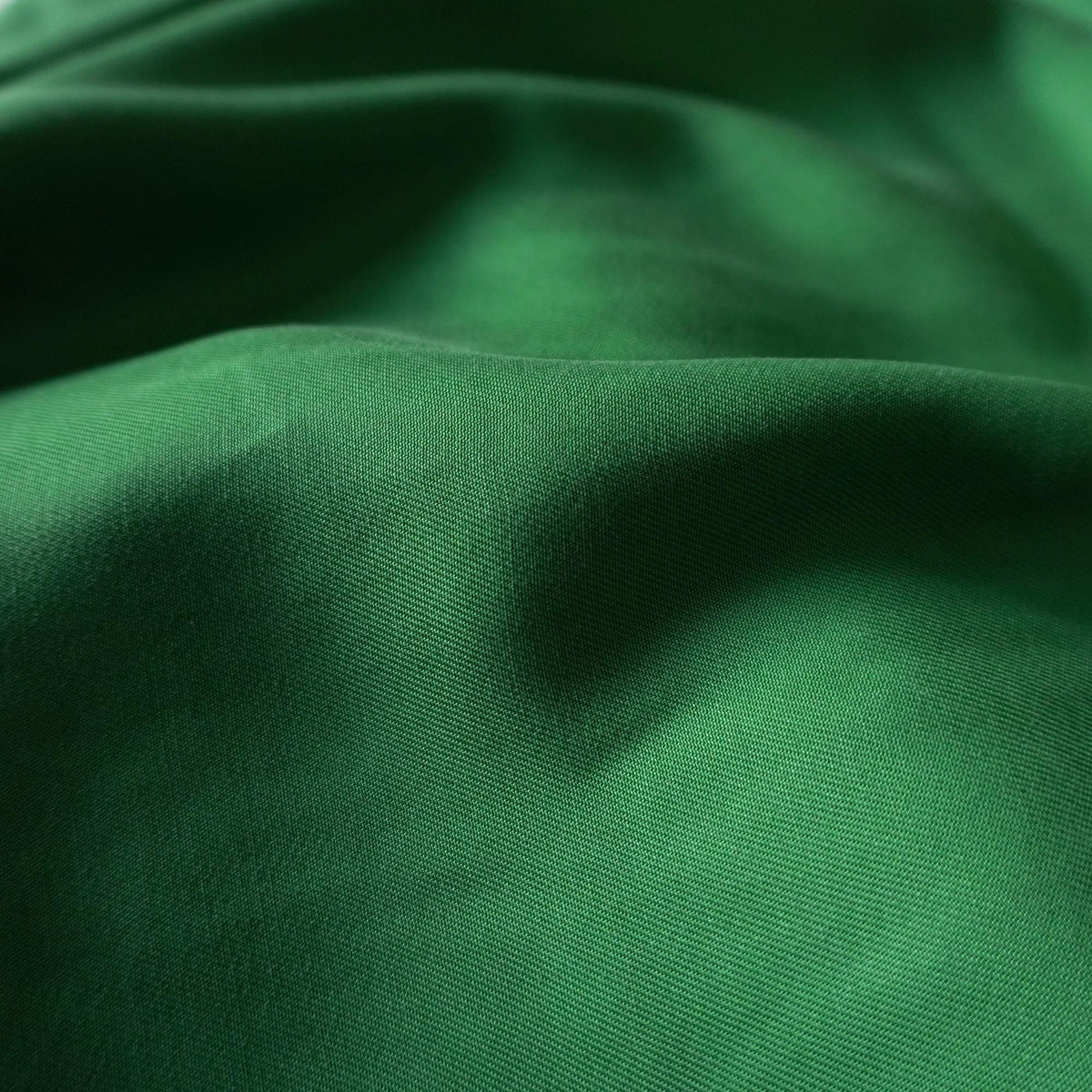 Sand Washed Lyocell Twill fabric - Green