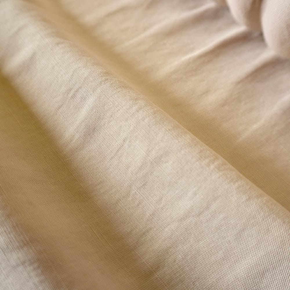 Sand washed Lyocell linen -  Beige Cream