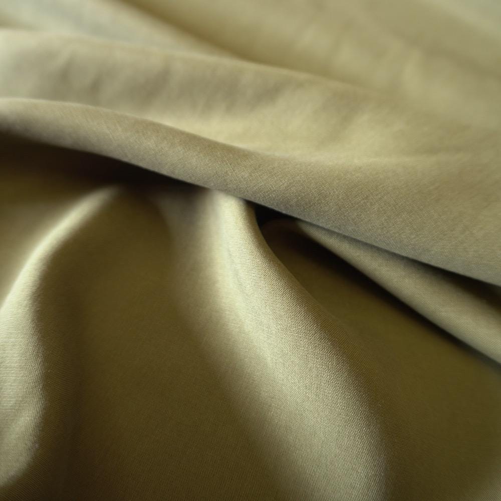 Soft Lyocell Plain Weave Fabric - Olive Green