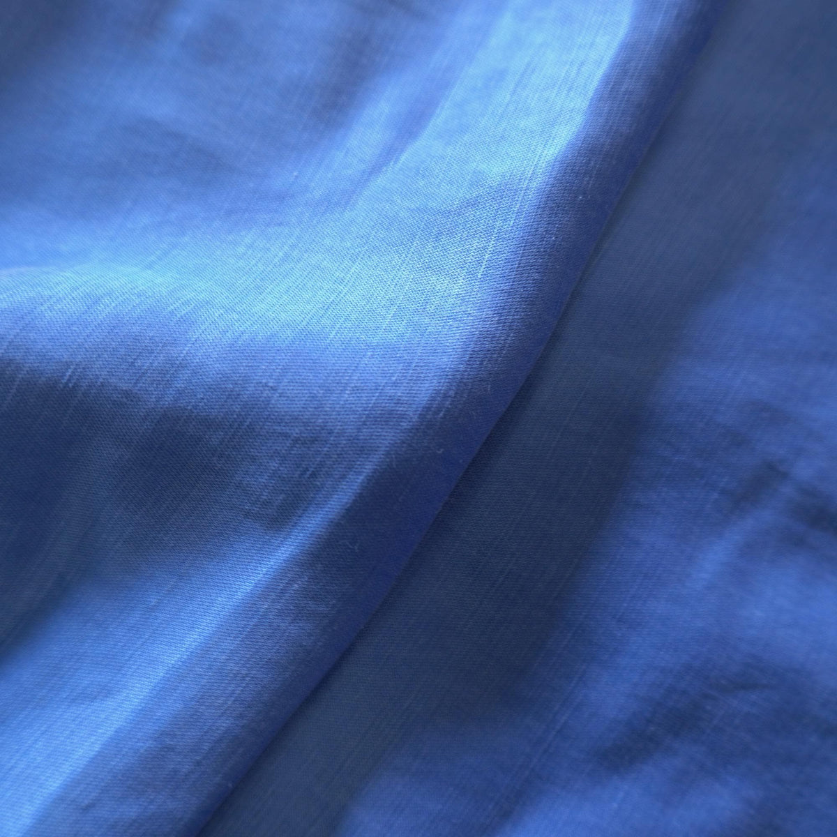 Bemberg Cupro linen pique - Blue bell
