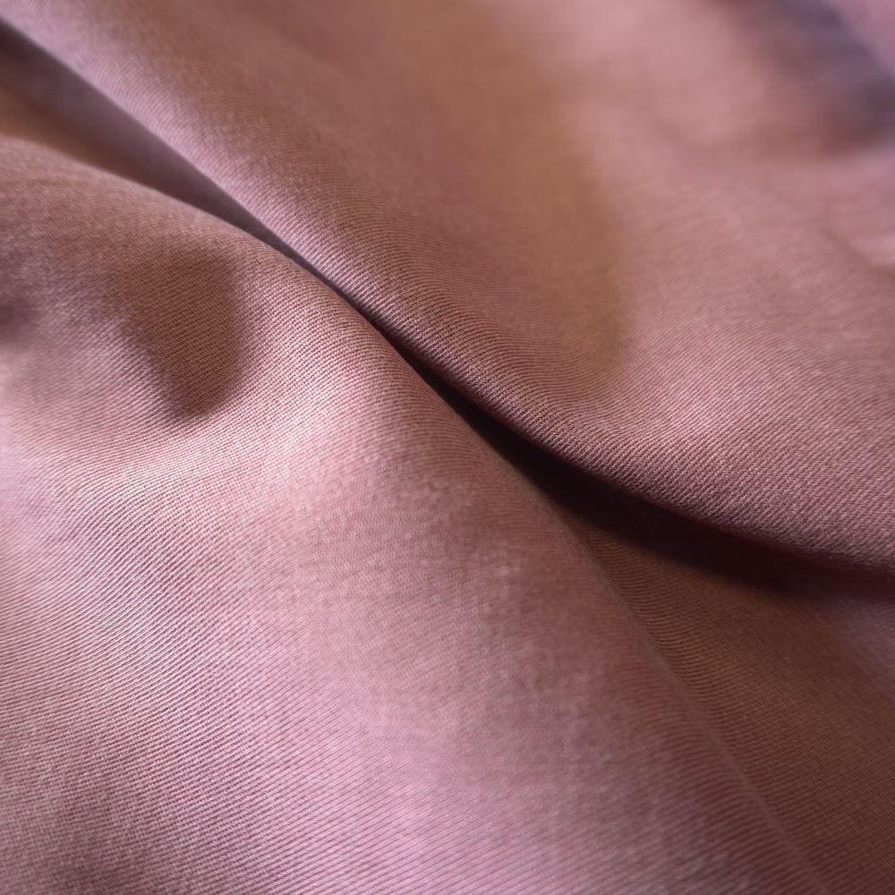 Heavy Weight Stretchy Lyocell Cotton Twill - Terracotta