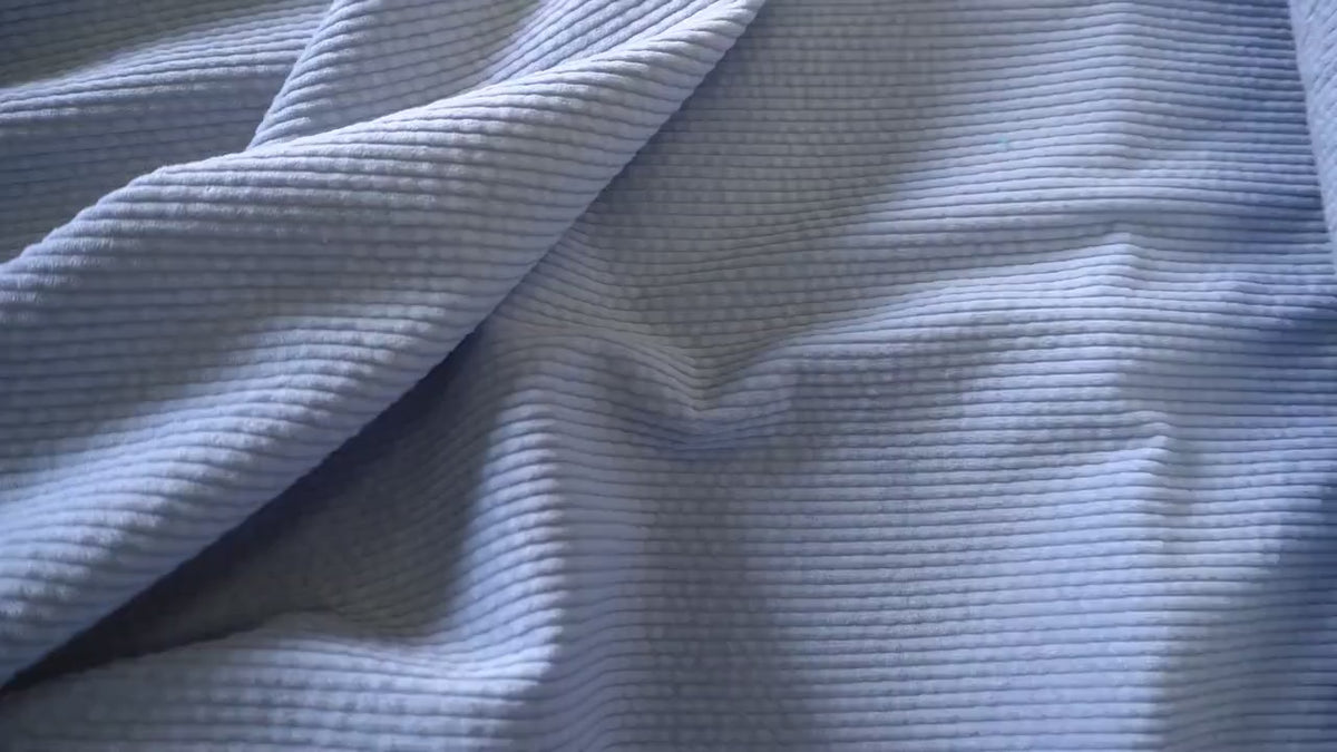6w Soft Corduroy - Sky Blue