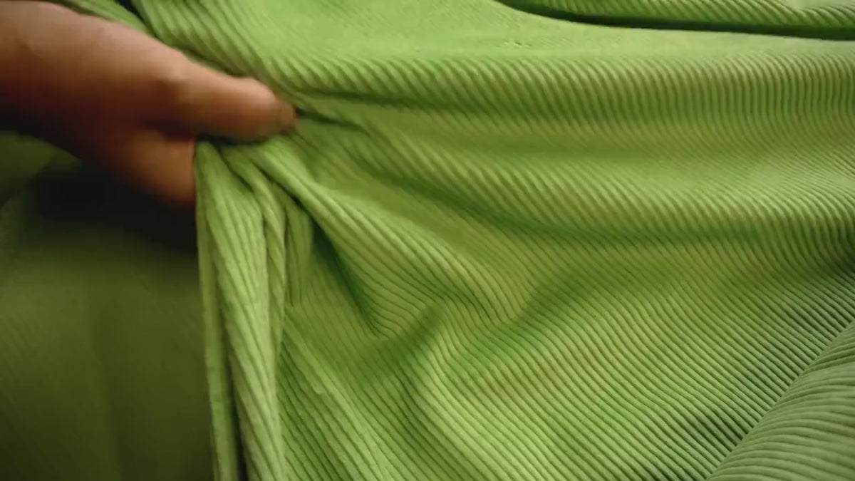 6w Soft Corduroy - Energy Green