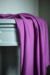 1064-21s Sanded Lenzing Tencel  twill #75 pink purple - Image 2