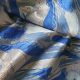 Blue comet brocade jacquard fabric - Image 2