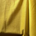 Horizontal Stretchy gap corduroy - Golden Yellow