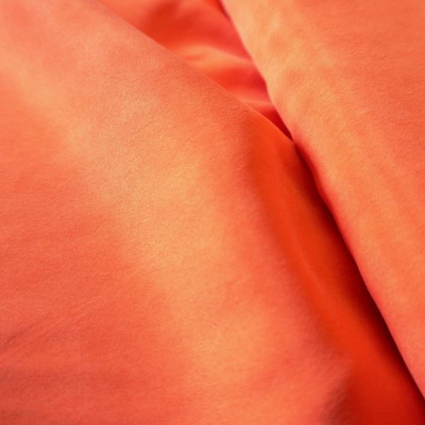 1211-Sanded Cupro viscose - orange red - Image 5