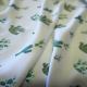 Cactus print on off white viscose fabric - Image 3