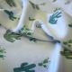 Cactus print on off white viscose fabric - Image 2