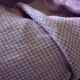 Washed Yarn dyed Linen gingham - Blue Lilac - Image 2