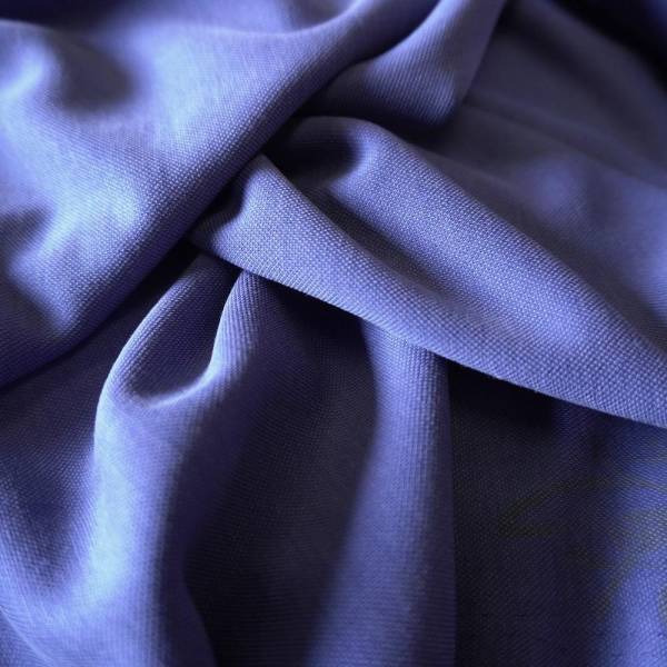 Modal Pique Jersey - Blueberry - Sand Washed, Soft & Drapey, 190gsm - Image 4