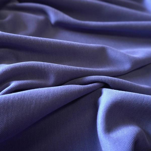 Modal Pique Jersey - Blueberry - Sand Washed, Soft & Drapey, 190gsm - Image 5