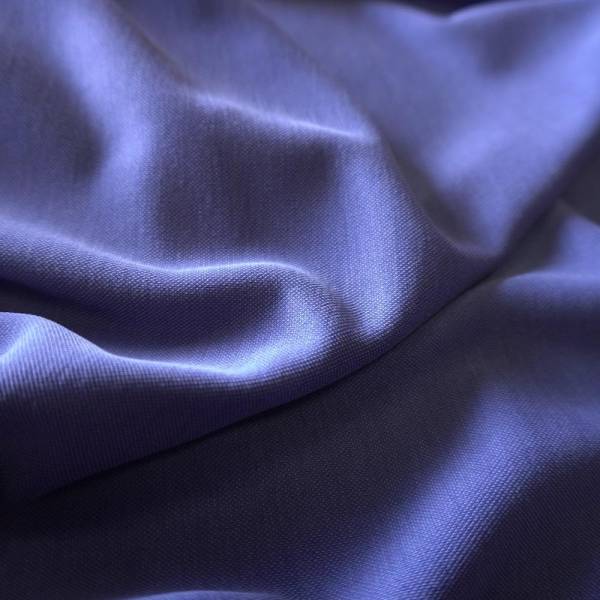 Modal Pique Jersey - Blueberry - Sand Washed, Soft & Drapey, 190gsm - Image 2
