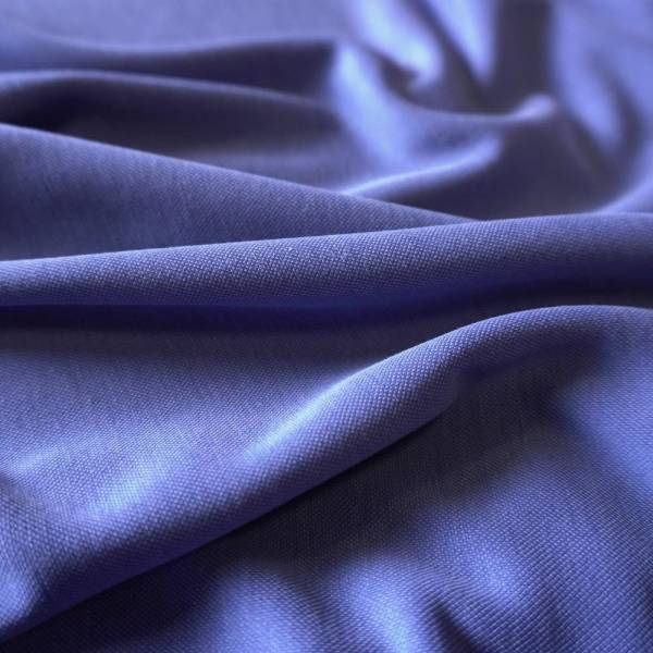 Modal Pique Jersey - Blueberry - Sand Washed, Soft & Drapey, 190gsm - Image 6