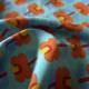 Poppy Flower Cotton Floaty Fabric - Image 5