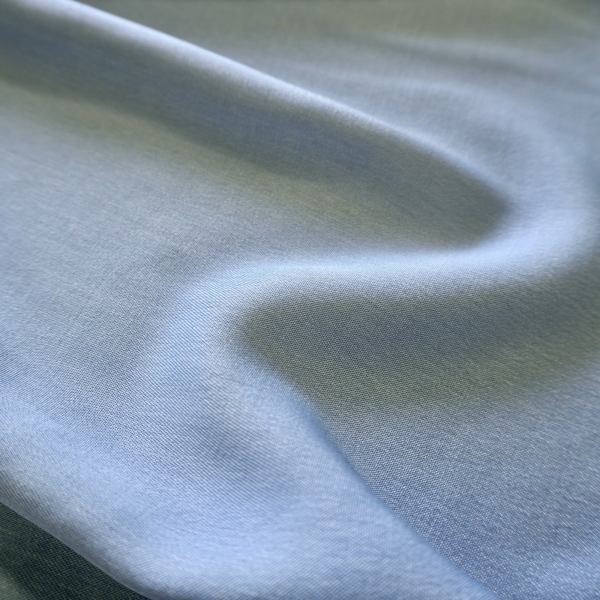 Fluid Lyocell Denim – Pale Blue Summer Weight - Image 4
