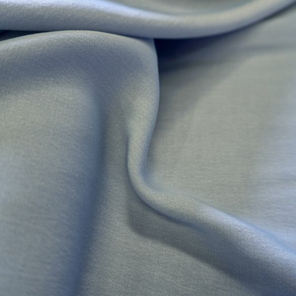 Fluid Lyocell Denim – Pale Blue Summer Weight - Image 5
