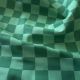 Green Soft Checkerboard Cotton Double Gauze – 3cm - Image 2